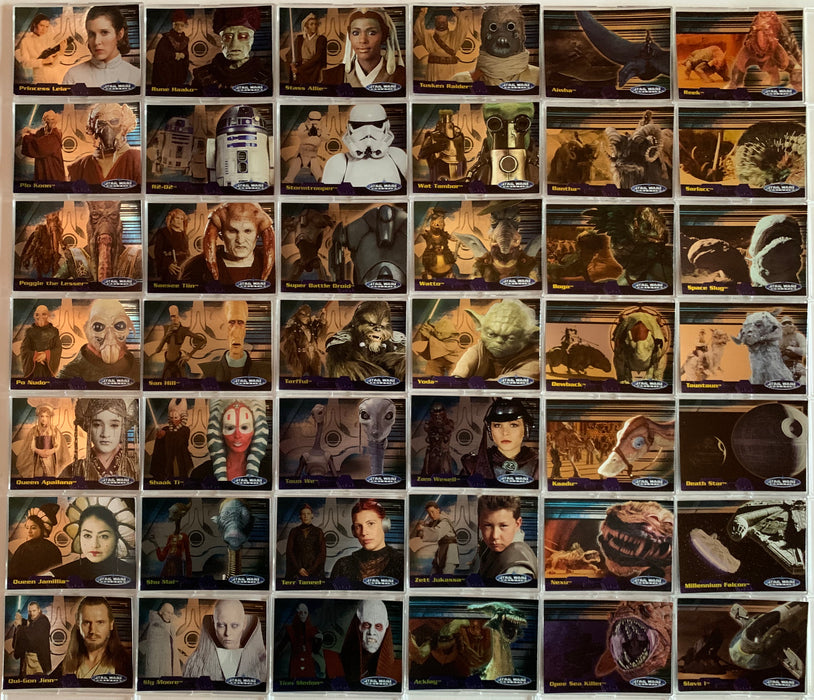 2006 Star Wars Evolution Update Base Trading Card Set 90 Cards Topps   - TvMovieCards.com