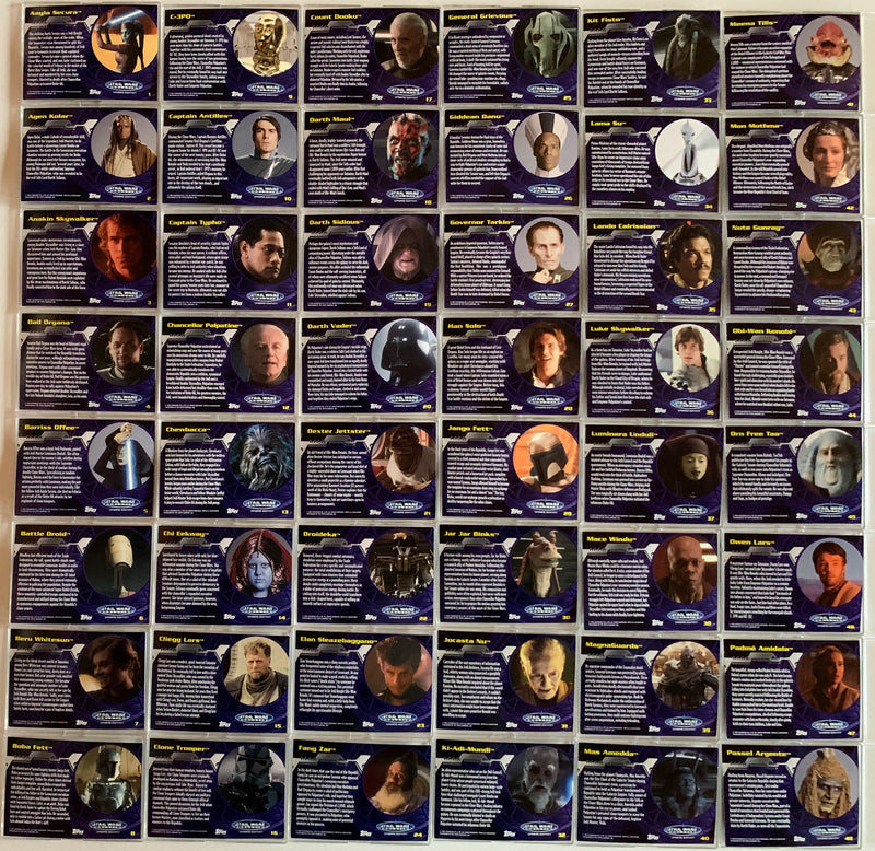 2006 Star Wars Evolution Update Base Trading Card Set 90 Cards Topps   - TvMovieCards.com