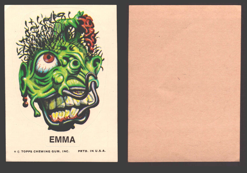 1973-74 Ugly Stickers Tan Back Trading Card You Pick Singles #1-110 Topps