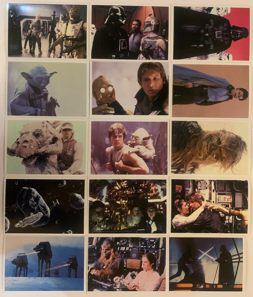 Star Wars Empire Strikes Back Giant Photo Card Set 30 Cards Topps 1980 - TvMovieCards.com