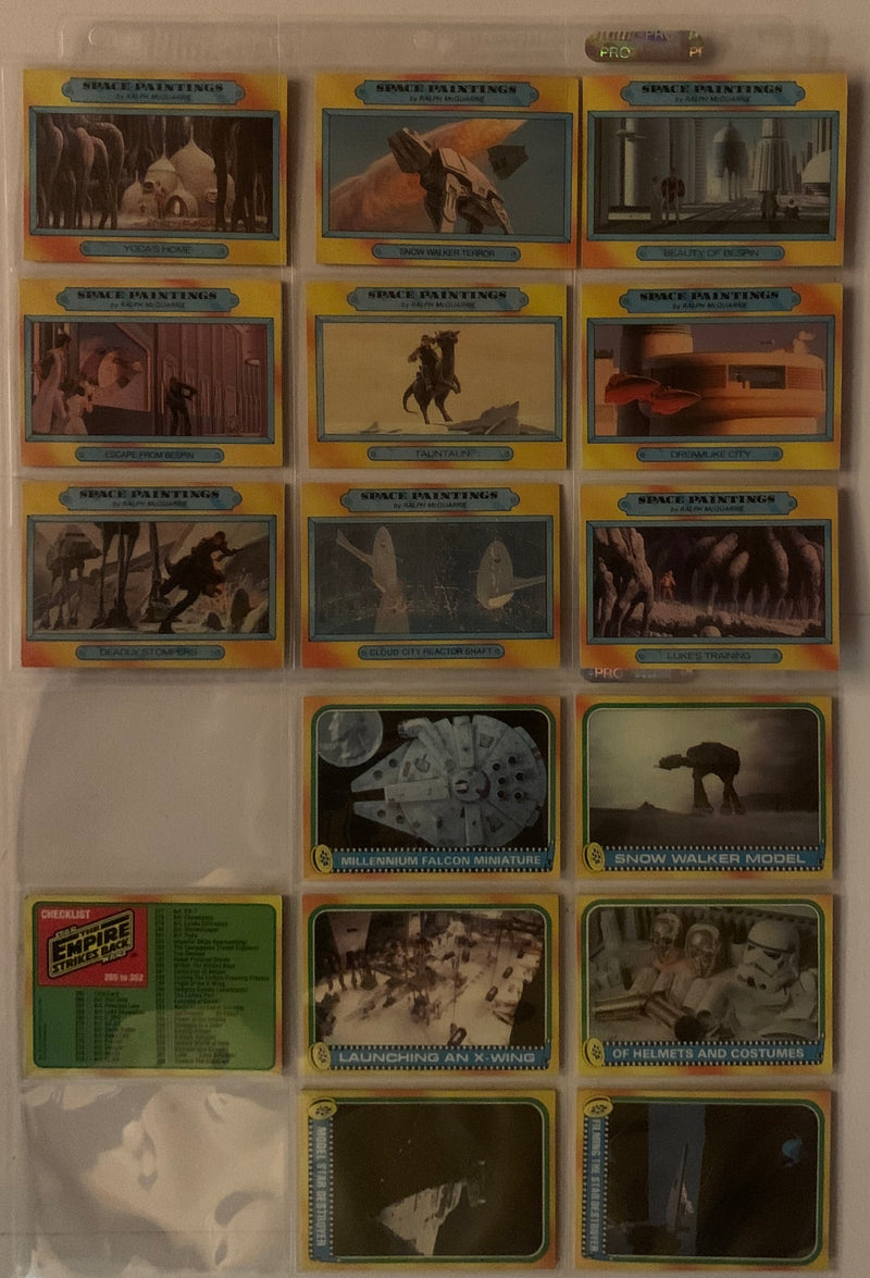 Star Wars Empire Strikes Back Series 3 Vintage Base Card Set 88 Cards #265-#352 - TvMovieCards.com