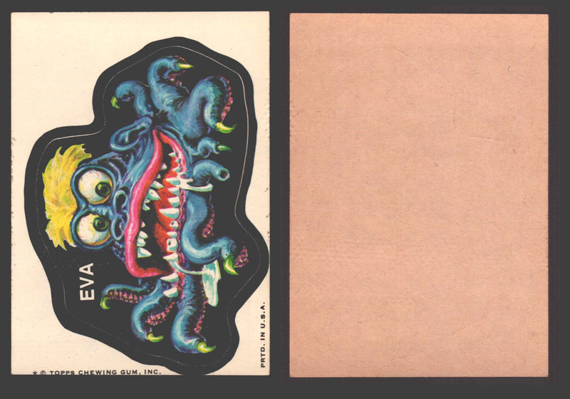 1973-74 Ugly Stickers Tan Back Trading Card You Pick Singles #1-110 Topps