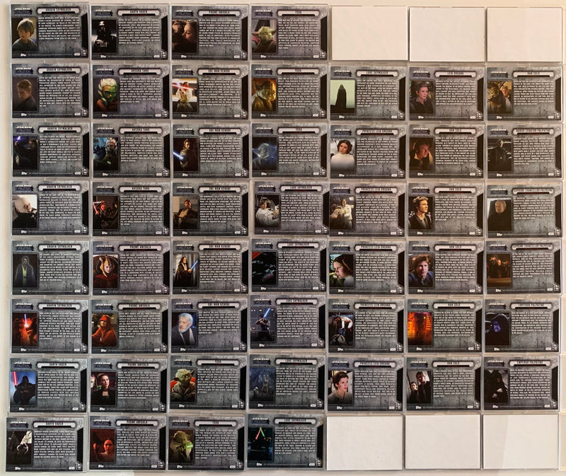 2016 Star Wars Evolution Base Trading Card Set 100 Cards Topps   - TvMovieCards.com