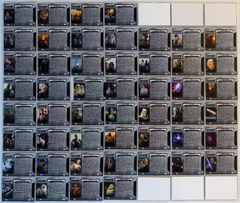 2016 Star Wars Evolution Base Trading Card Set 100 Cards Topps   - TvMovieCards.com