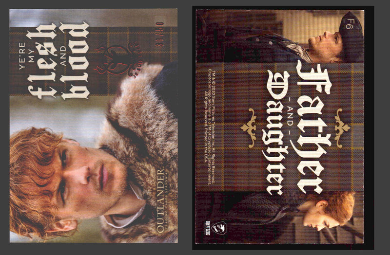 2020 Outlander Season 4 Red Foil Parallel Base Card You Pick Singles XX/50