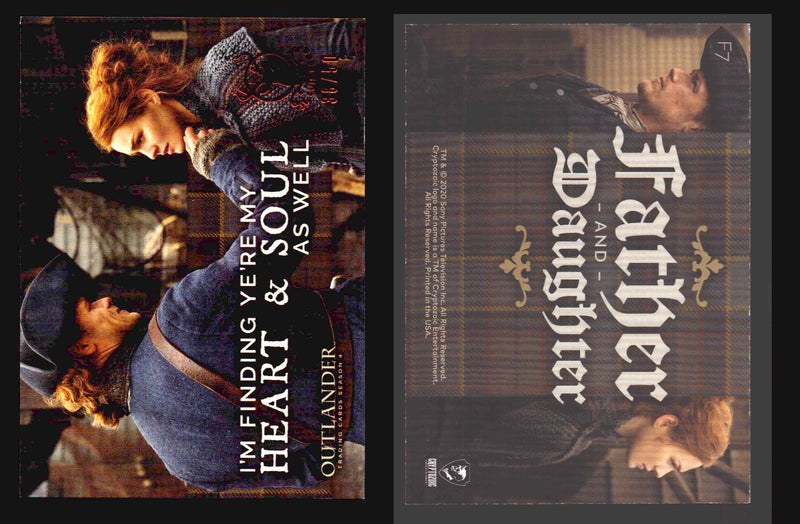 2020 Outlander Season 4 Red Foil Parallel Base Card You Pick Singles XX/50