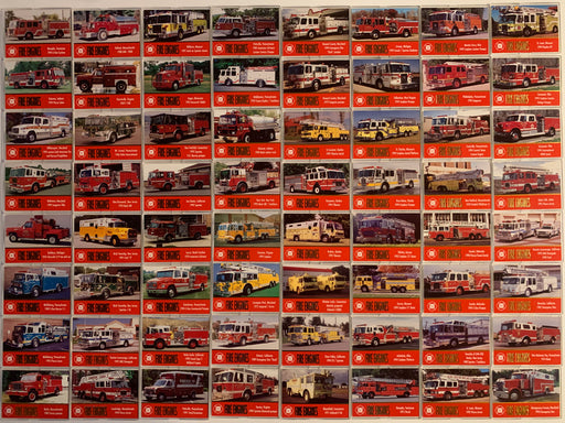 1998 Fire Engines Series 5 Trading Base Card Set 100 Cards First Choice 1998   - TvMovieCards.com