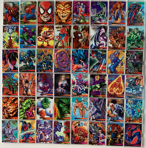 Marvel 1995 Fleer Flair Annual Base Trading Card Set 150 Thick Stock Cards   - TvMovieCards.com