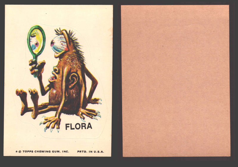 1973-74 Ugly Stickers Tan Back Trading Card You Pick Singles #1-110 Topps