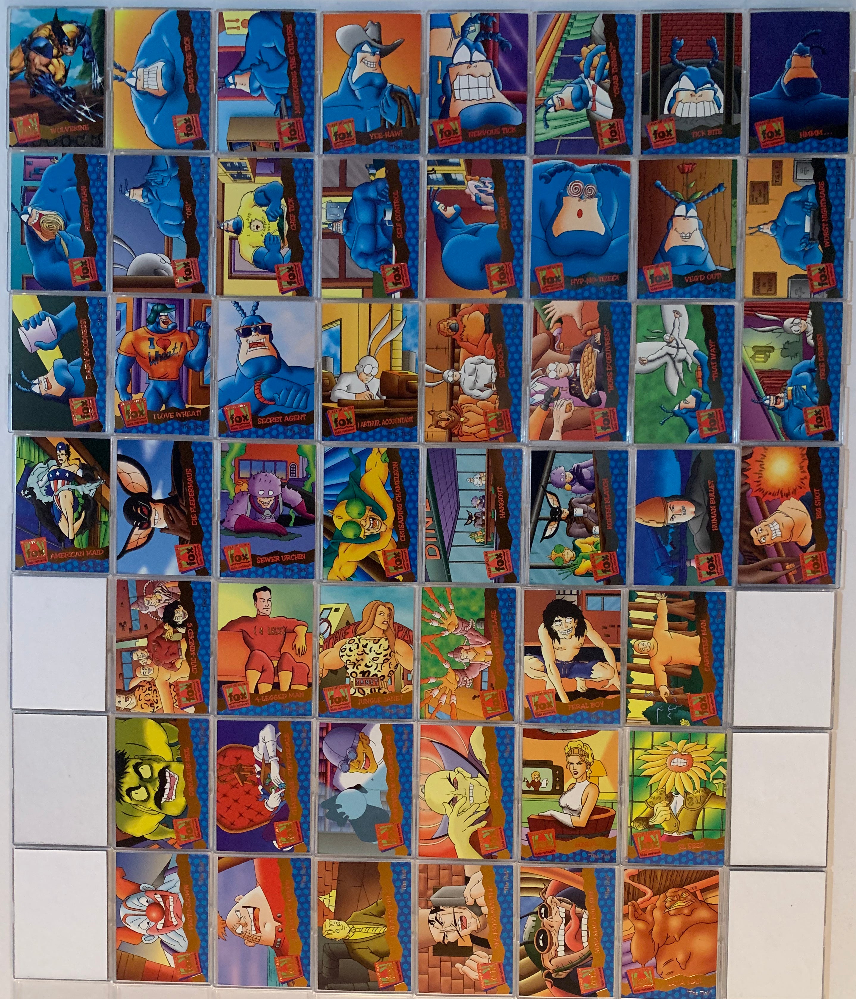 Fox Kids Network Base Trading Card Set 150 Cards Fleer Ultra 1995