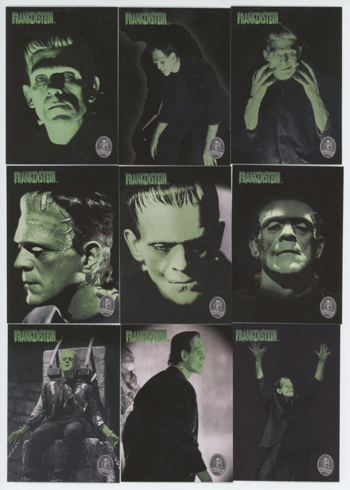 Frankenstein Glow In The Dark Puzzle Chase Card Set 9 Cards R1 - R9  Artbox 2006   - TvMovieCards.com