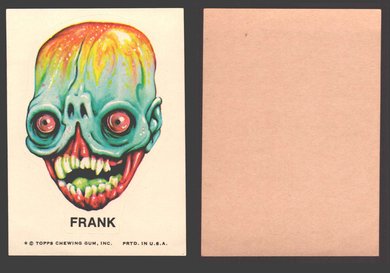 1973-74 Ugly Stickers Tan Back Trading Card You Pick Singles #1-110 Topps