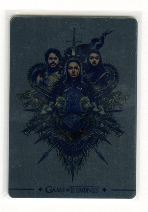 Game of Thrones The Great Houses House Art Case Card CT3 House Targaryen Topper