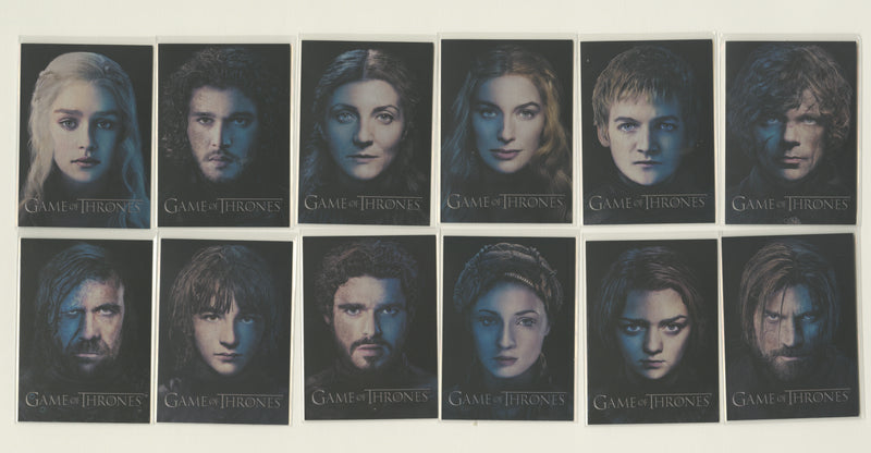 Game of Thrones Season 3 Gallery Chase Card Set PC1 thru PC12 Rittenhouse 2014 - TvMovieCards.com