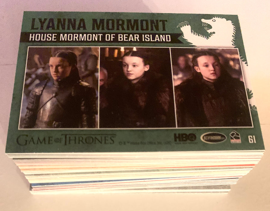 Game of Thrones The Great Houses Base Card Set (61) Rittenhouse 2025 - TvMovieCards.com