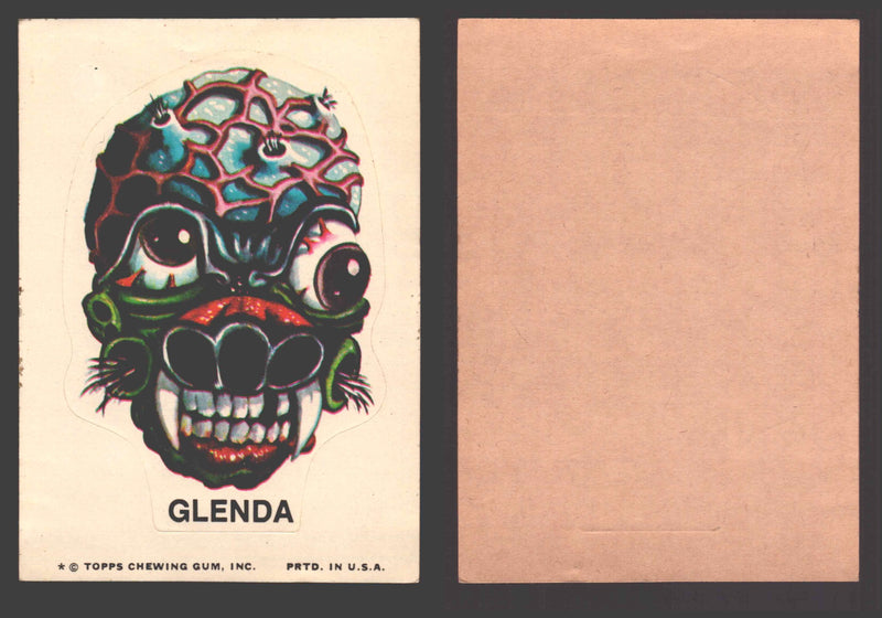 1973-74 Ugly Stickers Tan Back Trading Card You Pick Singles #1-110 Topps