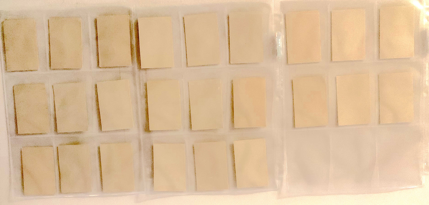 1968 Topps Laugh-In Goldie's Laugh-Ons 24 Sticker Set EX TV Comedy Show Goldie Hawn