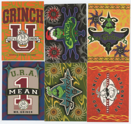 How The Grinch Stole Christmas Movie Extreme Grinch Chase Card Set - TvMovieCards.com