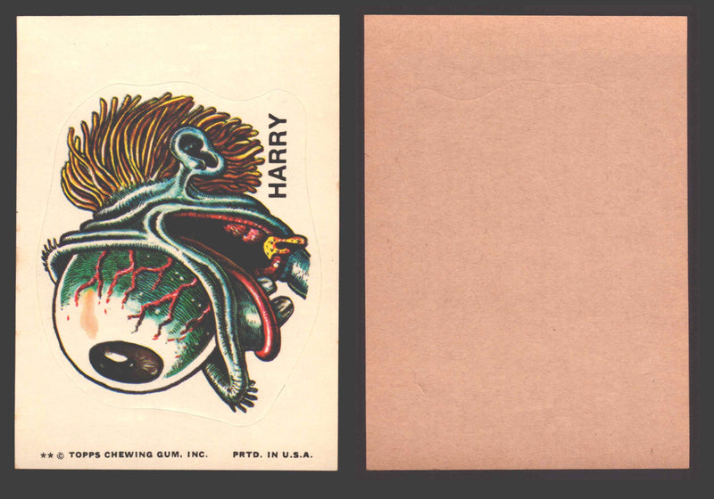 1973-74 Ugly Stickers Tan Back Trading Card You Pick Singles #1-110 Topps