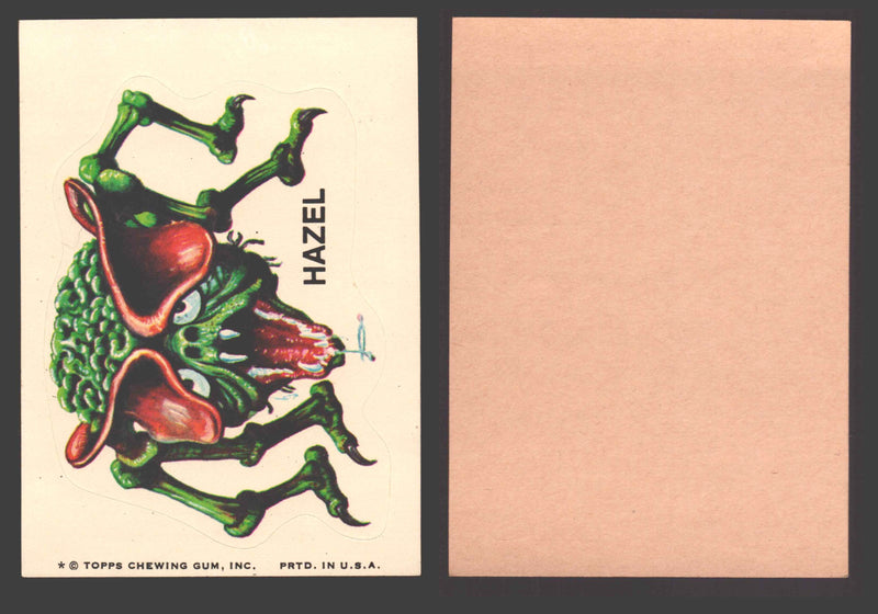 1973-74 Ugly Stickers Tan Back Trading Card You Pick Singles #1-110 Topps