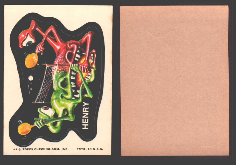 1973-74 Ugly Stickers Tan Back Trading Card You Pick Singles #1-110 Topps
