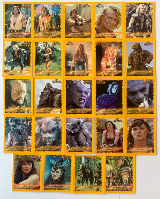 1996 Hercules The Legendary Journeys 24 Card Set Merlin Collections Near Mint - TvMovieCards.com