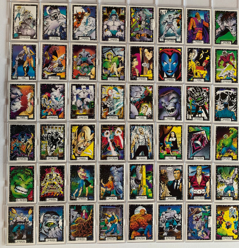 Incredible Hulk Comic Images Vintage Card Set 90 Cards 1991   - TvMovieCards.com