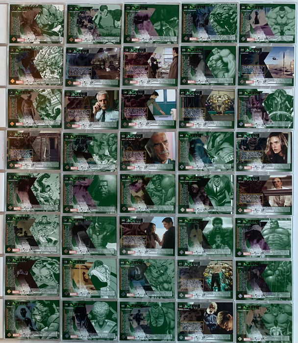 Incredible Hulk Film and Comic Base Card Set 81 Cards 2003 Upper Deck   - TvMovieCards.com