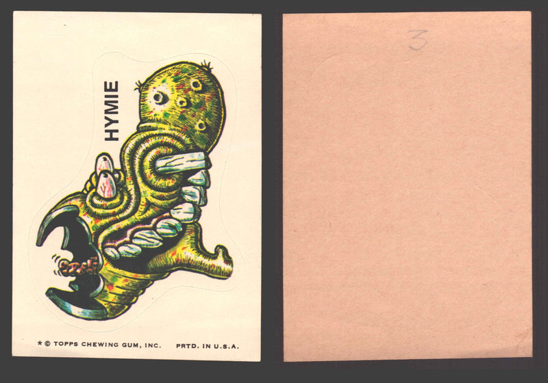 1973-74 Ugly Stickers Tan Back Trading Card You Pick Singles #1-110 Topps