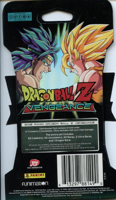 Dragon Ball Z Vengeance TCG Game Booster Card Box 20 Packs   - TvMovieCards.com