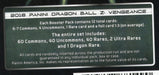 Dragon Ball Z Vengeance TCG Game Booster Card Box 20 Packs   - TvMovieCards.com