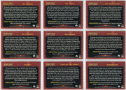 Star Trek Nemesis Movie 2002 Romulan History Insert Chase Card Set R1 - R27 - TvMovieCards.com