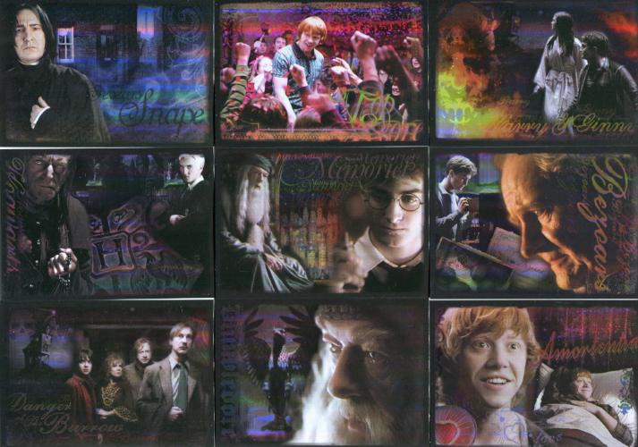 Harry Potter and the Half Blood Prince Update Foil Puzzle Chase Card Set   - TvMovieCards.com