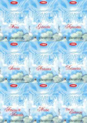 Hercules The Complete Journeys Heavenly Bodies Chase Card Set 9 Cards   - TvMovieCards.com