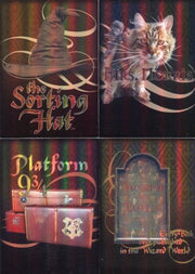 Harry Potter and the Chamber of Secrets Box Topper Chase Card Set BT1 - BT4 4 Ca - TvMovieCards.com