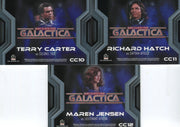 Battlestar Galactica Colonial Warriors Costume Card Set CC2 thru CC12 - TvMovieCards.com
