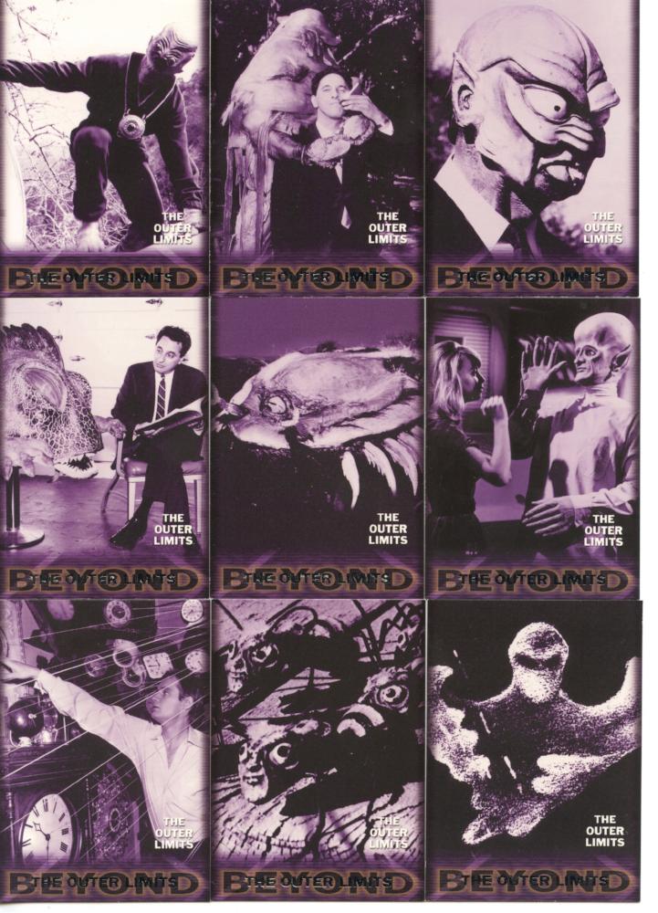 Outer Limits Premiere Edition Beyond the Outer Limits Chase Card Set B1 - B9   - TvMovieCards.com
