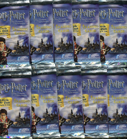 Harry Potter and the Prisoner of Azkaban Card Pack Lot 10 Sealed Packs Cards Inc   - TvMovieCards.com