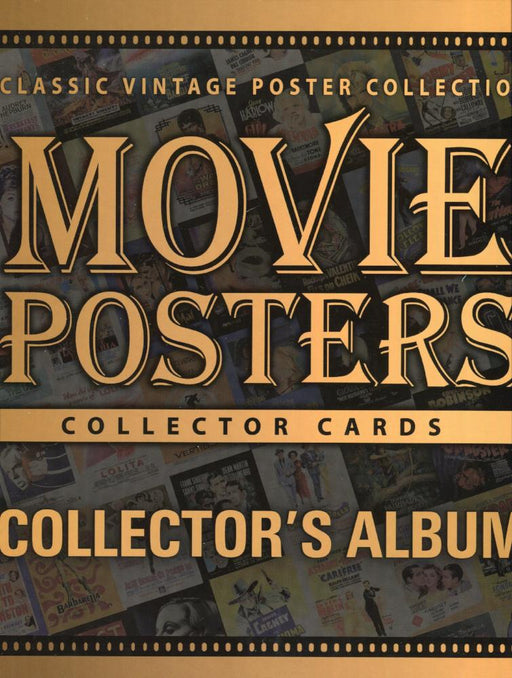 Classic Vintage Movie Posters 1 Empty Collector Card Album   - TvMovieCards.com
