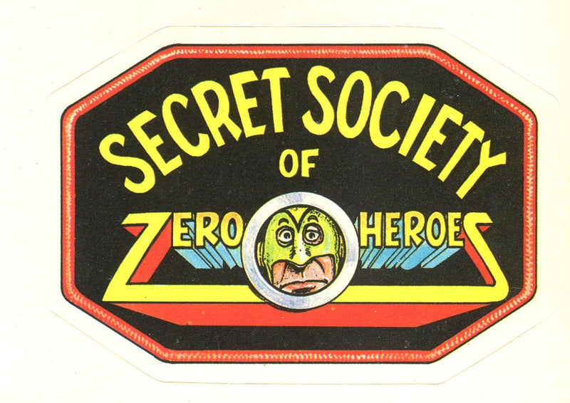 Zero Heroes Vintage Sticker Card Set 66 Sticker Cards General Mills Donruss 1983   - TvMovieCards.com