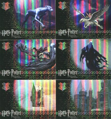 Harry Potter and the Prisoner of Azkaban Retail Foil Chase Card Set 9 Cards  M01 - M09   - TvMovieCards.com