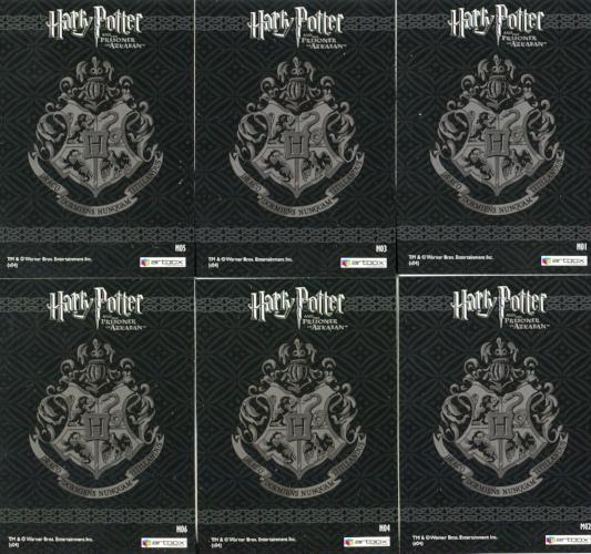 Harry Potter and the Prisoner of Azkaban Retail Foil Chase Card Set 9 Cards M01 - TvMovieCards.com
