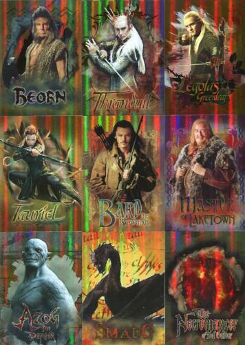 Hobbit Desolation of Smaug Character Biographies Chase Card Set 9 Cards   - TvMovieCards.com