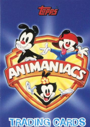 Animaniacs Cartoon Comic Base Card Set  72 cards Topps 1995   - TvMovieCards.com