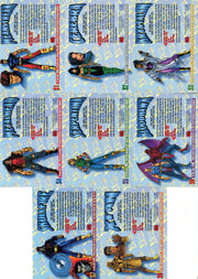 Marvel Masterpieces Series Two X-Men 2099 Dyna-Etched Chase Card Set S1 - S8   - TvMovieCards.com