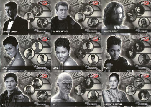 James Bond Die Another Day Expansion Card Set 18 Cards plus Costume Card AC2   - TvMovieCards.com
