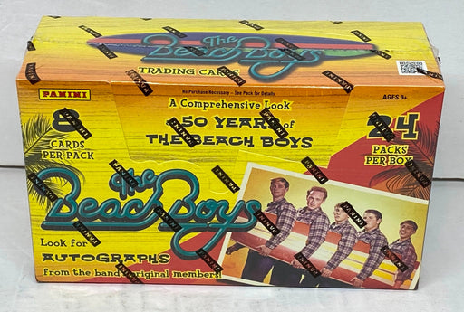 Beach Boys 50 Years of Music Card Box 24ct Hobby Edition Panini Factory Sealed   - TvMovieCards.com