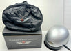 Harley Davidson 100th Anniversary 1/2 Helmet Silver/Black 97104-03 Small   - TvMovieCards.com
