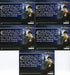 Harry Potter and the Prisoner of Azkaban Silver Foil Promo Card Set 5 Cards   - TvMovieCards.com