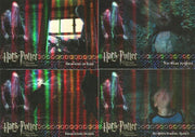 Harry Potter Prisoner of Azkaban Update Foil Box Topper Chase Card Set 4 Cards   - TvMovieCards.com